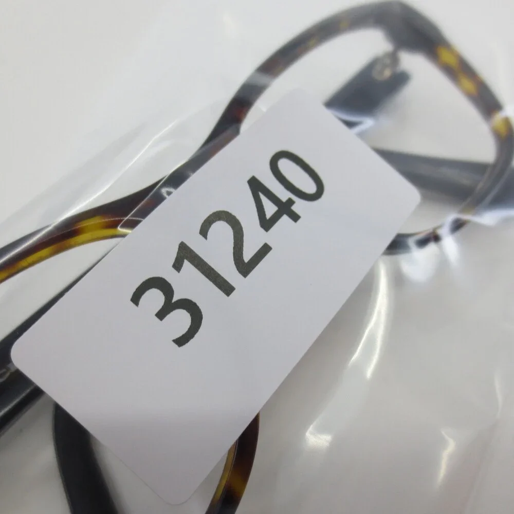 Coach HC 6068 5120 Dark Tortoise Eyeglasses Frames 54-16-135 Womens Rectangle